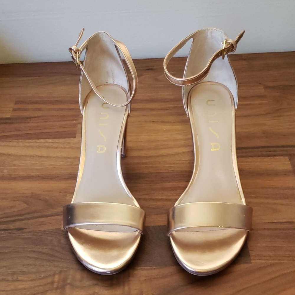 Rose gold womens heels